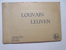 NELS - LEUVEN Vintage Book of 10 REAL Black White PHOTOS THILL Belgium picture