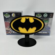 3D Printed BATMAN LOGO Fan Sign for your Funko & collectibles picture