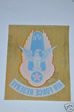 WOW Nice Vintage Mid Century AFR Air Force Reserves UNUSED Window Decal Rare picture