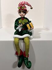 Cynthia Rowley Christmas Elf Sitter Doll 24