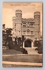 Princeton NJ-New Jersey, Princeton University Blair Hall Tower, Vintage Postcard picture
