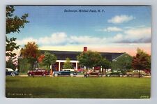Mitchel Field NY-New York, Exchange, Antique, Vintage Souvenir Postcard picture