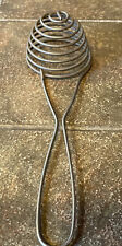 Vintage Primitive Coiled Wire Beehive Strainer/Whisk picture