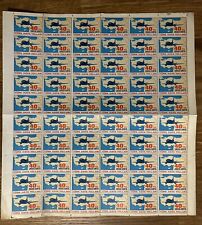 Turkey - Turkish Airlines 1973 Official Stamp Sheet Of 60  picture
