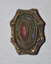 Vintage Antique Beautiful Ornate Octagon 1800s Women's Choker Accent Rare picture