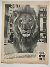 1967 Dreyfus Mutual Fund With Lion,  Kaywoodie Pipes Vintage Print Ads picture