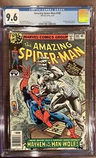 Amazing Spider-Man #190 CGC 9.6 Man-Wolf Appearance White Pages Marvel 1979 picture