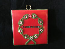 Christmas Handcrafted Decorative Hanging Tile - Vintage & So Cute picture