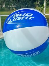 RARE 2003 Giant Inflatable Advertising 8 Panel 60in / 152cm Bud Light Beach Ball picture