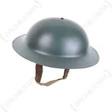British Brodie Helmet - WW1 WW2 Doughboy Army Military Soldier Uniform Repro New picture