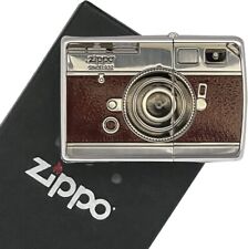 Zippo Antique Camera Brown 2BW-CAMERA Regular Case Oil Lighter Japan New picture