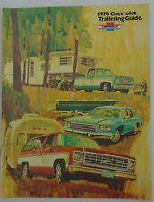 1976 Chevrolet Truck  Trailering Guide brochure picture