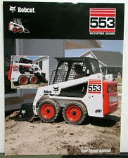 1999 Bobcat Skid Steer Loader 553 Construction Specs Sales Data Sheet picture