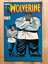 WOLVERINE #8 1989 MARVEL ICONIC BUSCEMA JOE FIX IT COVER ; LIEFELD BACK COVER picture