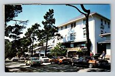 Carmel CA-California, Ocean Avenue, Restaurants, Store, c1981 Vintage Postcard picture