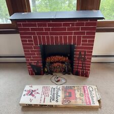 Vintage Toymaster 1100 Christmas Holiday ELECTRIC FIREPLACE Fireglow For PARTS picture