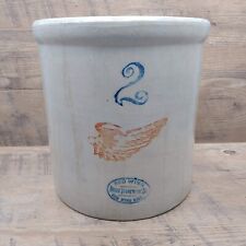 Vintage RED WING Stoneware #2 Crock - Flawed picture