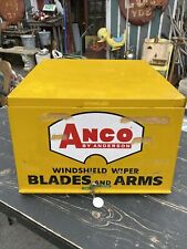 Vintage Metal Store Display Anco by Anderson Auto Windsheild Wiper Blades Metal picture