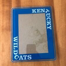 VINTAGE Kentucky Wildcats Photo Picture Frame Acrylic Blue picture
