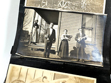 Antique Photo Album (150+) Wichita KS ww1 soldier phone farm rural FUN picture