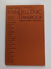Syracuse University NY Panhellenic 1948-1949 Handbook Greek Sorority Directory picture