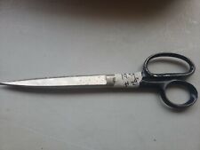 VINTAGE KINGSHEAD ITALY BETAKUT 9” SCISSORS SEWING CRAFT TAILOR FABRIC SHEARS picture