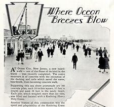 Koehring Concrete 1928 Advertisement New Jersey Ocean City Boardwalk DWCC14 picture