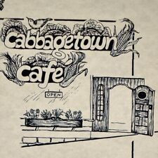 1980s Cabbagetown Cafe Café Restaurant Menu 404 Eddy Street Ithaca New York #1 picture
