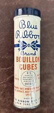 Vintage Blue Ribbon Brand Bouillon Cubes tin. No UPC Code picture