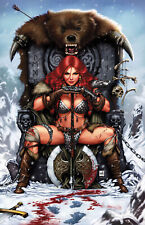 SAVAGE RED SONJA #3 (MIKE KROME EXCLUSIVE VIRGIN VARIANT) COMIC BOOK ~ Dynamite picture