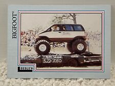 1988 Leesley The Legend of Bigfoot Trading Card #068 Bigfoot Shuttle picture