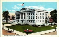 1930'S. KENTON, OH. COURT HOUSE. POSTCARD JJ7 picture