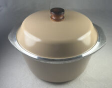 Vtg CLUB Aluminum Large Light Brown Non-stick Soup Roaster Dutch Oven with Lid picture