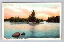 Thousand Islands-Ontario, Needles Eye, Antique, Vintage Souvenir Postcard picture