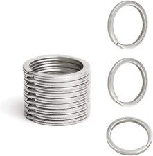 Wayliea 12 Pack Stainless Steel Keychain Split Rings picture