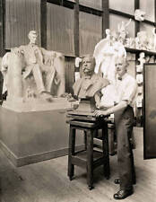Daniel Chester French , Born In Exter, New Hampshire. The Sculptor- Old Photo picture
