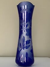 Very rare Vase in the style of Galle Goose Crystal USSR 1954 Propaganda picture