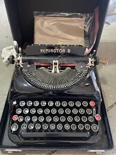 Vintage 1930’s Remington Rand 5 Streamliner Manual Portable Typewriter & Case picture