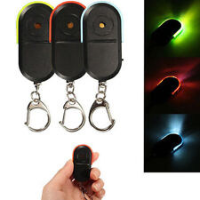 1x Wireless Anti-lost Alarm Key Finder Locator Keychain Whistle Sound LED Light picture