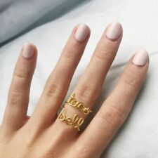 Taco Bell Gold Color Metal Ring - New picture
