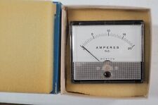 Weston Model 1931 DC AMP Meter, 0-20 Amps, New with Hardware picture