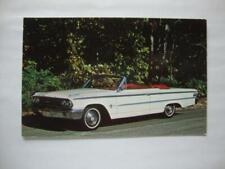 Railfans2 *577) 1977 Std Size Postcard, 1963 Ford Galaxie 500 Convertible Auto picture