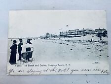 Postcard The Beach And Casino, Hampton Beach, New Hampshire Rotograph Co. #342  picture