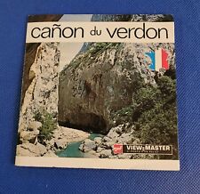 Rare Gaf C223 Canon du Verdon Canyon Gorge France view-master Reels Folder picture