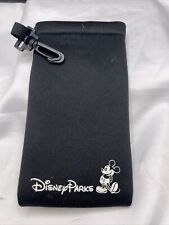 Disney Parks Mickey Mouse Classic Sunglasses Case Neoprene  Black picture