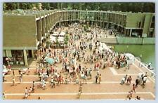 1970's RESTON VIRGINIA WASHINGTON PLAZA LAKE ANNE VILLAGE MARKET PLACE POSTCARD picture