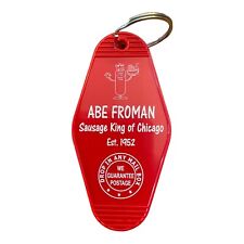 FERRIS BUELLER inspired Abe Froman Sausage King keytag picture