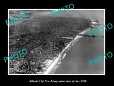 OLD 8x6 HISTORIC PHOTO OF ATLANTIC CITY NEW JERSEY AERIAL VIEW OF CITY 1930 1 picture