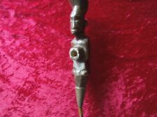 J5595  ANTIQUE  BELGIUM CONGO TABACCO PIPE  LIGHT  WOOD  NICE  CARVED  SEE DESCR picture
