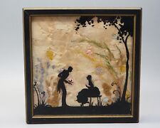 Vintage Silhouette Framed Picture (5 9/16